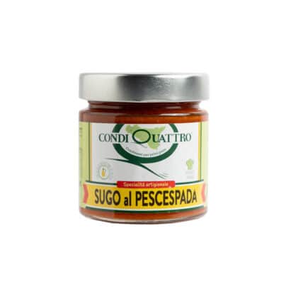 Sugo tipico siciliano al pesce spada